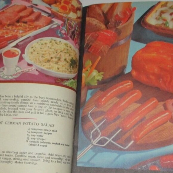 1950's Mid Century Oscar Meyer Recipe Booklet 80 Favorites Cured Meat 6 x 9 - Picture 4 of 10